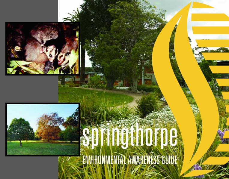 Springthorpe Environmental Awareness Guide cover image.